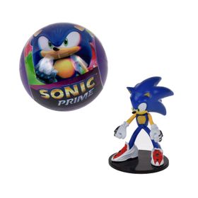 Figura Sonic En Cápsula 8 cm
