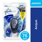 Aromatizante Glade Auto Sport Aqua Aparato 7 ml