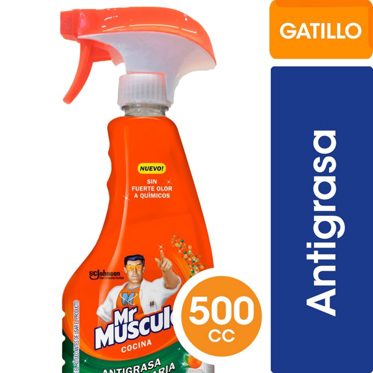 Limpiador de Cocina Mr. Músculo Antigrasa Gatillo 500 ml