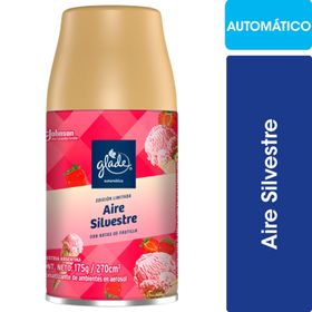 Repuesto Desodorante Ambiental Glade Automático Aire Silvestre 175 g