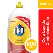 Cera Blem Cerámicos Rojo 800 ml