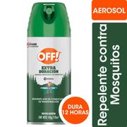 Repelente para Mosquitos OFF! Extra Duración Aerosol 170 cc