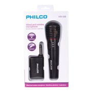 Micrófono Philco, Alámbrico/Inalámbrico