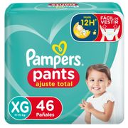 Pañales Pants Pampers Ajuste Total Talla XG 46 un.