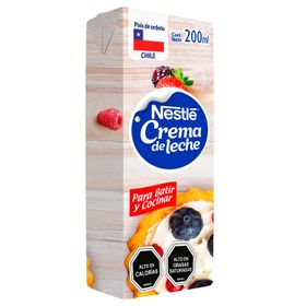 Pack 6 un. Crema de Leche Nestlé Caja Multipack 200 ml