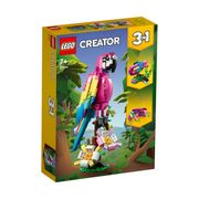 Lego Creator Loro Rosa Exótico