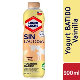 Yogurt Batido Loncoleche Sin Lactosa Vainilla 900 g
