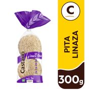 Pan Pita Castaño Chía Linaza 300 g