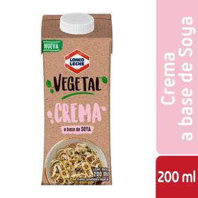 Crema Vegetal Loncoleche 200 ml
