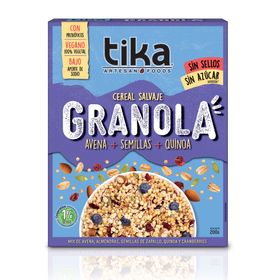 Cereal Salvaje Granola, Avena, Semillas y Quinoa 200 g