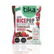 Galletas Tika Mini Ricepop Chocolate Berries 22 g