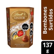 Bombones de Leche Lindt Lindor Cornet Surtido 137 g