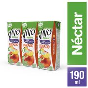 Pack 3 un. Néctar Durazno 190 ml