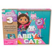 Gabby 3 Puzzles Madera 24 Piezas