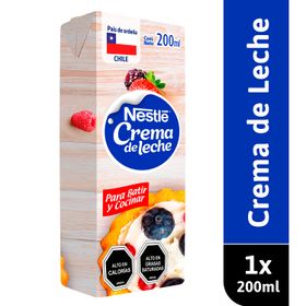Crema de Leche Nestlé Caja 200 ml