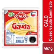 Queso Gauda Calo Laminado 467 g