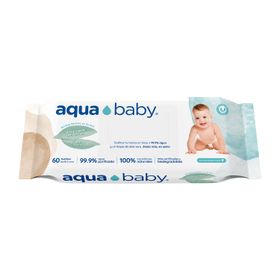 Toallitas Húmedas Aqua Baby Bio 60 un.