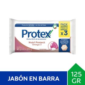 Jabón Barra Protex Omega-3 3 un. 90 g