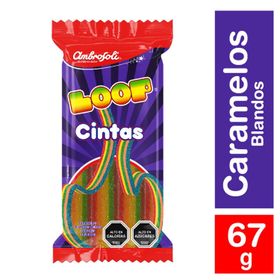 Gomitas Loop Cintas Frutal 67 g