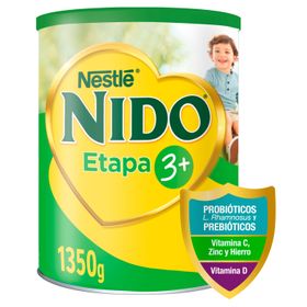 Leche Semidescremada Nido 3+ Protec 1.35 kg