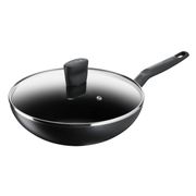 Wok 28 Cm Con Tapa Super Cook Tefal