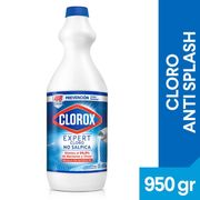 Cloro Clorox Anti-Splash Botella 950 g