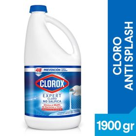 Cloro Clorox Anti-Splash Botella 1900 g