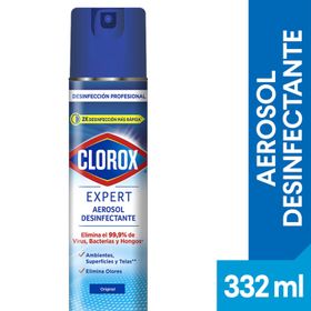 Desinfectante Aerosol Clorox Expert Original 332 ml