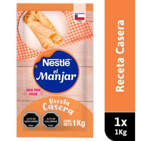 Manjar Nestlé Receta Casera Bolsa 1 kg