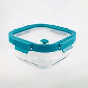 Contenedor Boro Tapa Click Vidrio 800 ml