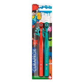 Cepillo de Dientes Curaprox Kids Duo Pack Graffiti 2023