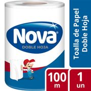 Toalla de Papel Nova Gigante Doble Hoja 100 m