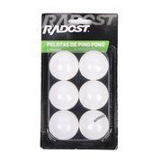 Set 6 Pelotas Ping-Pong Radost