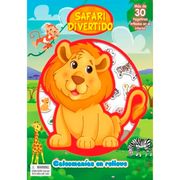 Safari divertido - Stickers en relieve