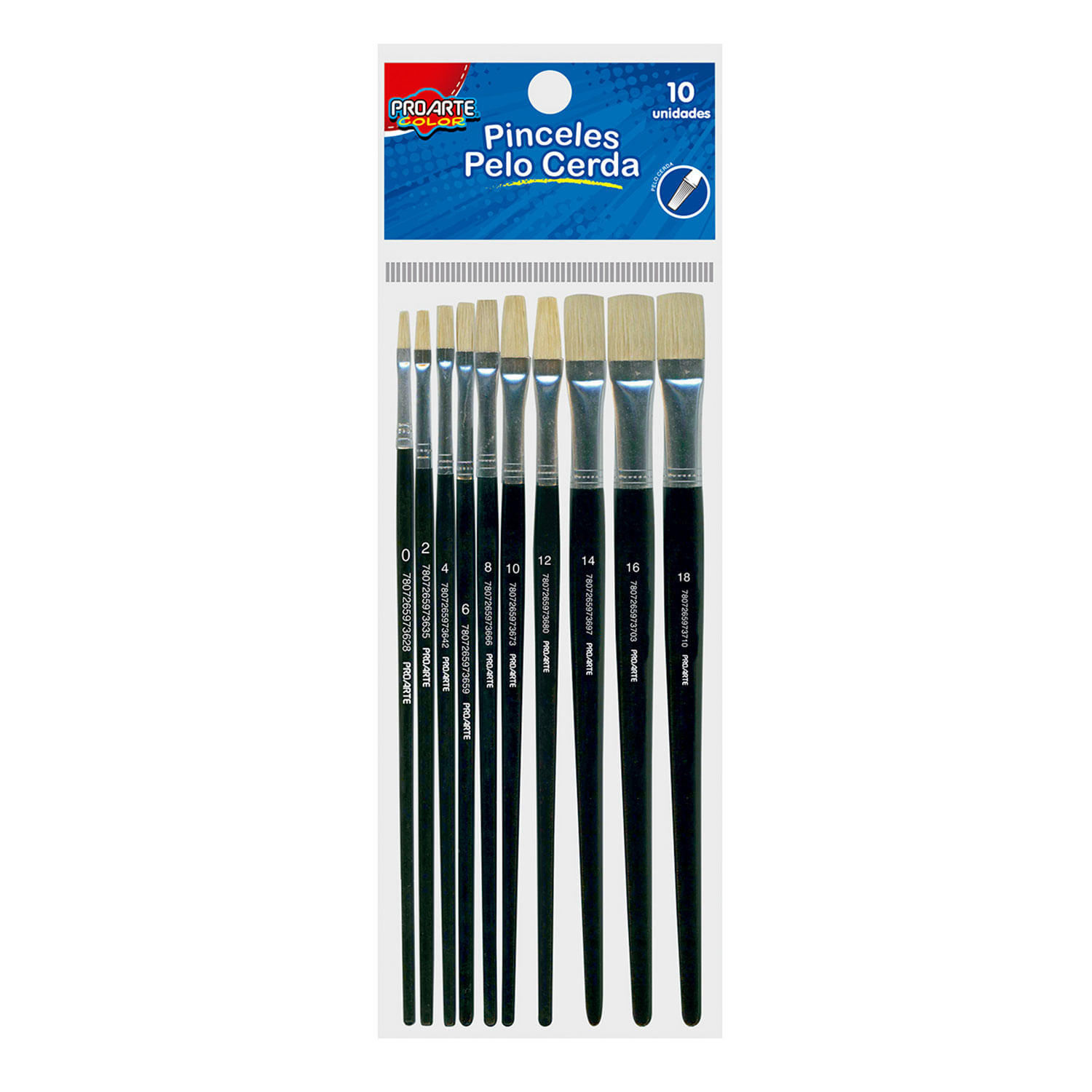 Set de pinceles de alta calidad para profecionales