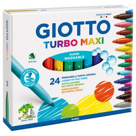 Marcador Giotto Turbo Maxi 24 Colores