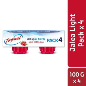 Pack Jalea Regimel Frambuesa 100 g 4 un.