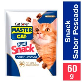Snack Gato Master Cat Pescado 60 g