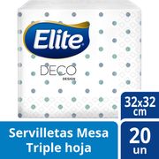 Servilletas Elite Design Formas 20 un.