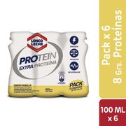 Pack 6 un. Bebida Láctea Loncoleche Protein Shot Vainilla 100 ml