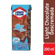 Leche Loncoleche Light Descremada Chocolate 200 ml