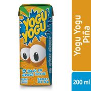 Pack 6 un. Bebida Láctea Yogu Yogu Piña 200 ml