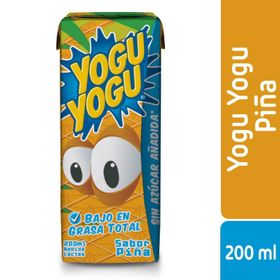 Pack Bebida Láctea Yogu Yogu Piña 200 ml 6 un.