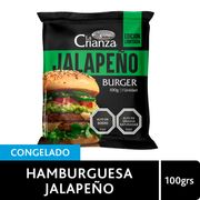 Hamburguesa Vacuno La Crianza Jalapeño 100 g