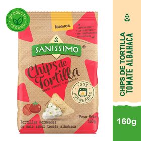 Chip Sanissimo Ideal Tomate Albahaca 160 g