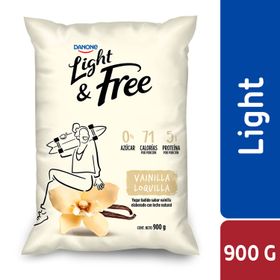 Yogurt Batido Light & Free Vainilla 900 g