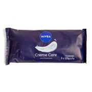 Flow Pack Nivea Jabón Creme Care 125 g 3 un.