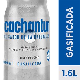 Agua Mineral Cachantun Gasificada 1.6 L