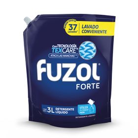 Detergente Líquido Fuzol Forte Doypack 3 L