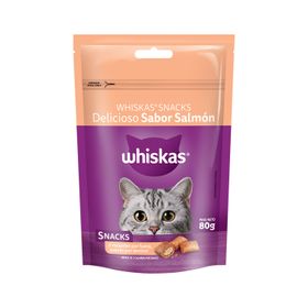Snack Gato Whiskas Delicioso Salmón 80 g
